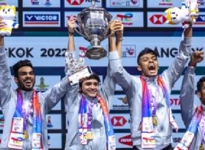 India Juara Thomas Cup 2022
