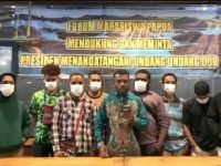 Forum Mahasiswa Papua Minta Presiden Segera Tandatangani UU DOB