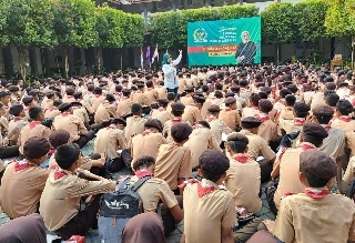 Sosialisasi Empat Pilar, Erma Ingatkan Siswa SMK Bijak Berteknologi