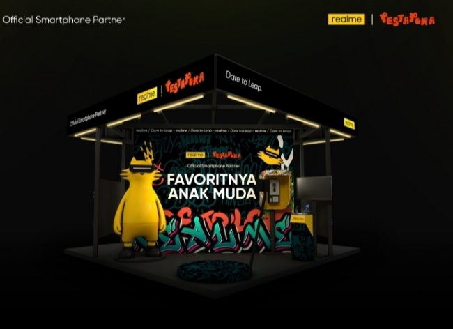 Menjadi Official Smartphone Partner Festival Musik Pestapora, realme Ciptakan Standar Baru Brand Smartphone