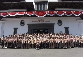 Jabar Kirim 558 Pramuka Terbaik ke Jambore Nasional