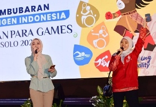 Hadiri Pembubaran Kontingen di Surakarta, Atalia: Kalian Inspirasi bagi Indonesia