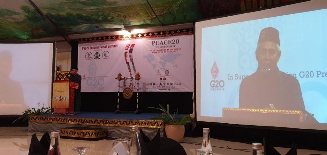 King of Ubud Inaugurated Peace20 International Summit