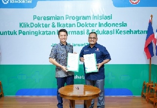 KlikDokter Gandeng Ikatan Dokter Indonesia Wujudkan Indonesia Sehat Melalui Kampanye Edukasi Kesehatan