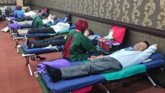Pegadaian Kanwil VIII Jakarta 1 Gelar Donor Darah Sambut Ramadhan 2023