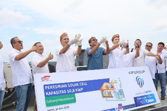 Dukung Energi Baru Terbarukan, FIFGROUP Pasang Solar Panel yang ke-11