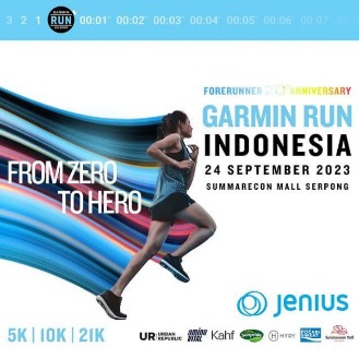 Garmin Siap Menggelar Garmin Run Indonesia, Catat Tanggalnya!