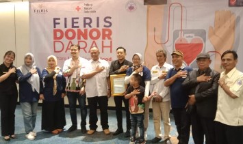 Sehaty Gandeng Fieris Hotel Gelar Donor Darah dan Cek Kesehatan