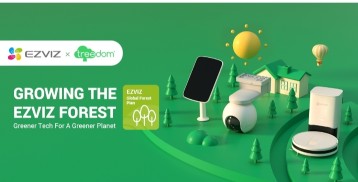 EZVIZ Luncurkan Proyek Penanaman Pohon Berskala Global Lewat Kolaborasi dengan Treedom