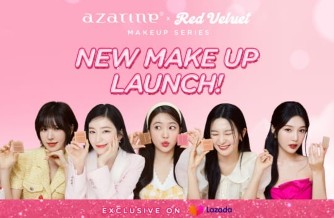 Azarine Cosmetic Kolaborasi Dengan Red Velvet Kembali Luncurkan Makeup Facetive Series