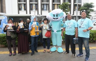 Lindsey Afsari Puteri Kolaborasi dengan Sobat Biru Langit Gelar Aksi Sosial