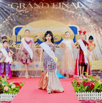 Gadis Belia Moza Mulia Raih Juara Runner Up II Little Miss Gown 2024