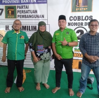 Politikus Partai Persatuan Pembangunan Haji Sarmilih SH Jalin Silaturahmi Dengan Awak Media