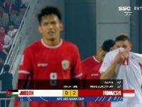 Indonesia Kalahkan Yordania 4-1, Lolos ke Perempat Final