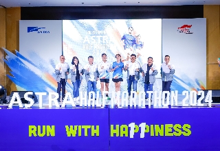 Astra Gelar Astra Half Marathon 2024: Run With Happiness