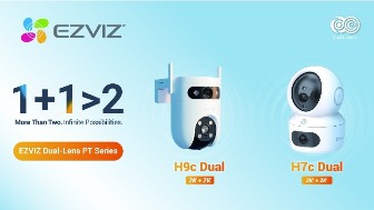 EZVIZ Luncurkan Smart Camera H9c dan H7c, Kamera Pengawas Dengan Lensa Ganda Untuk Berikan Perlindungan Menyeluruh