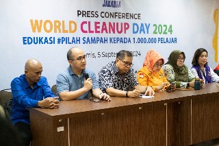 Satu Juta Pelajar Diajak Bersihkan Sampah di Hari Bersih-bersih Sedunia