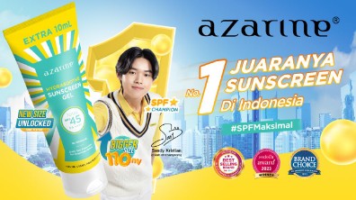 Azarine Hydrasoothe Suncreen Gel Hadir Dengan Ukuran Baru Harga Hemat