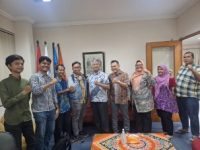 Silaturahmi Direktorat Intelkam Polda Metro Jaya dan Serikat Pekerja Asuransi Bumi Putera Menjelang Aksi Unjuk Rasa di Kantor OJK