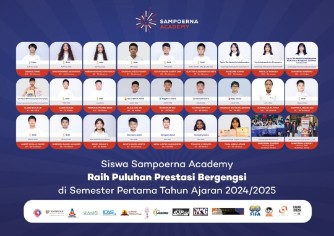 Siswa Sampoerna Academy Catat Puluhan Prestasi Bergengsi pada Semester Pertama Tahun Ajaran 2024/2025