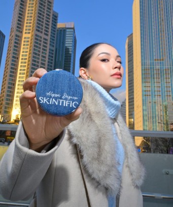 SKINTIFIC Perfect Stay Velvet Matte Cushion dengan Kemasan Denim Eksklusif Edisi Terbatas untuk Tampilan Flawless Sepanjang Hari