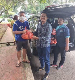 BRI BO Panglima Polim Peduli, Sukses Bagikan Sembako di Acara Jum’at Berkah
