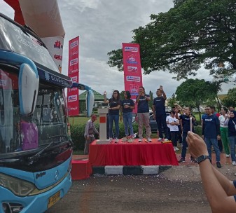 Mudik Gratis Alfamart Berangkatkan 3.000 Pemudik ke 8 Kota Lewat Bus dan Pesawat