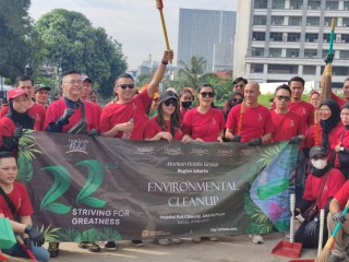 PT Metropolitan Golden Management dan Program “Horison Peduli” Gelar Aksi Peduli Lingkungan di Kali Ciliwung