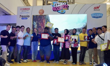 Tampil Beda! Fazzio Modifest Medan Tunjukkan Modifikasi Trendy Gaya Gen Z