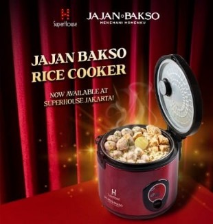 Jajan Bakso Tampil Beda: Sukses dari Sayap Suci, Kini Dihidangkan Pakai Rice Cooker di  Livehouse dan Superhouse