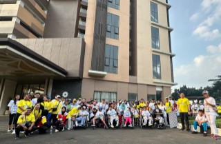 Hut Ke-20, Yayasan Sayap Ibu Cabang Banten Gelar Fun Walk