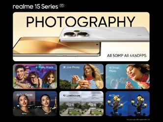 realme 15 Selainnya Resmi Jadi AI Night Out Phone di Indonesia