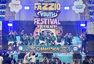 Tak Pernah Padam! Semangat Gen-Z Terus Menyala Pada Puncak Acara Fazzio Youth  Festival di Yogyakarta