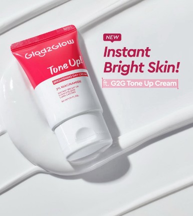 Kulit Cerah Seketika: Glad2Glow Resmi Hadirkan Tone Up! Brightening Day Cream