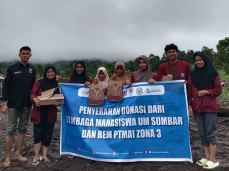 Gandeng BEM UM Sumatera Barat, BEM PTMA Zona III Gelar Open Donasi untuk Korban Banjir Sumatera Barat.