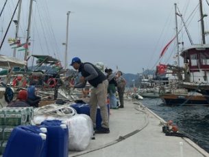 Armada Global Sumud Flotilla Singgah di Marmaris, Aktivis dari 50 Negara Bersiap Lanjutkan Misi ke Gaza