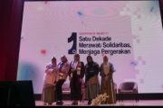 SMART 171 Rayakan Satu Dekade Perjuangan Solidaritas Palestina di Perpusnas