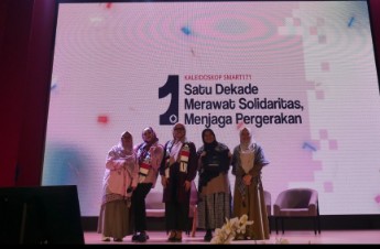 SMART 171 Rayakan Satu Dekade Perjuangan Solidaritas Palestina di Perpusnas