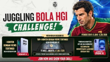 Kesempatan Langka! HGI Buka Jalan Bertemu dan Adu Juggling Langsung dengan Luís Figo