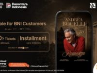 BNI Manjakan Nasabah, Tiket Konser Andrea Bocelli Bisa Dicicil hingga 12 Bulan