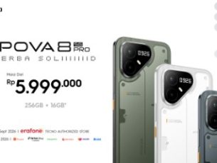 TECNO POVA 8 Pro 5G Resmi Meluncur, Dual Chipset dan AI Jadi Andalan